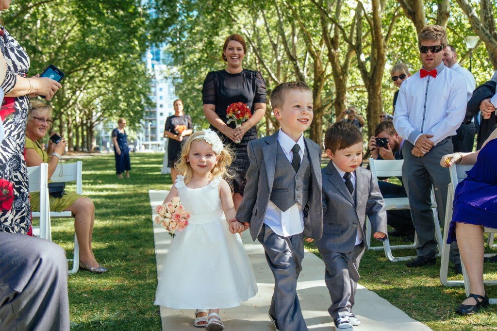 Perfect...apart from that creepy photographer in the background.