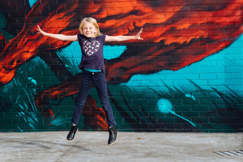 Trying out a fast shutter speed.