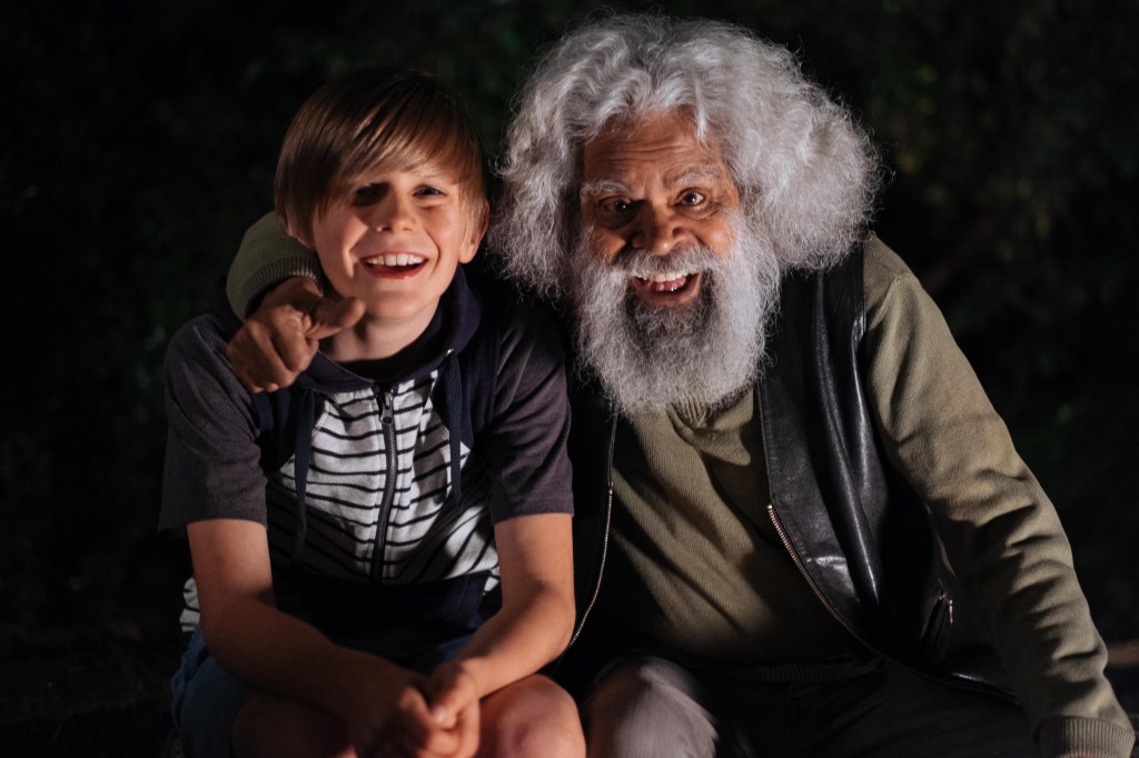 Not quite sure who is more excited to meet who.