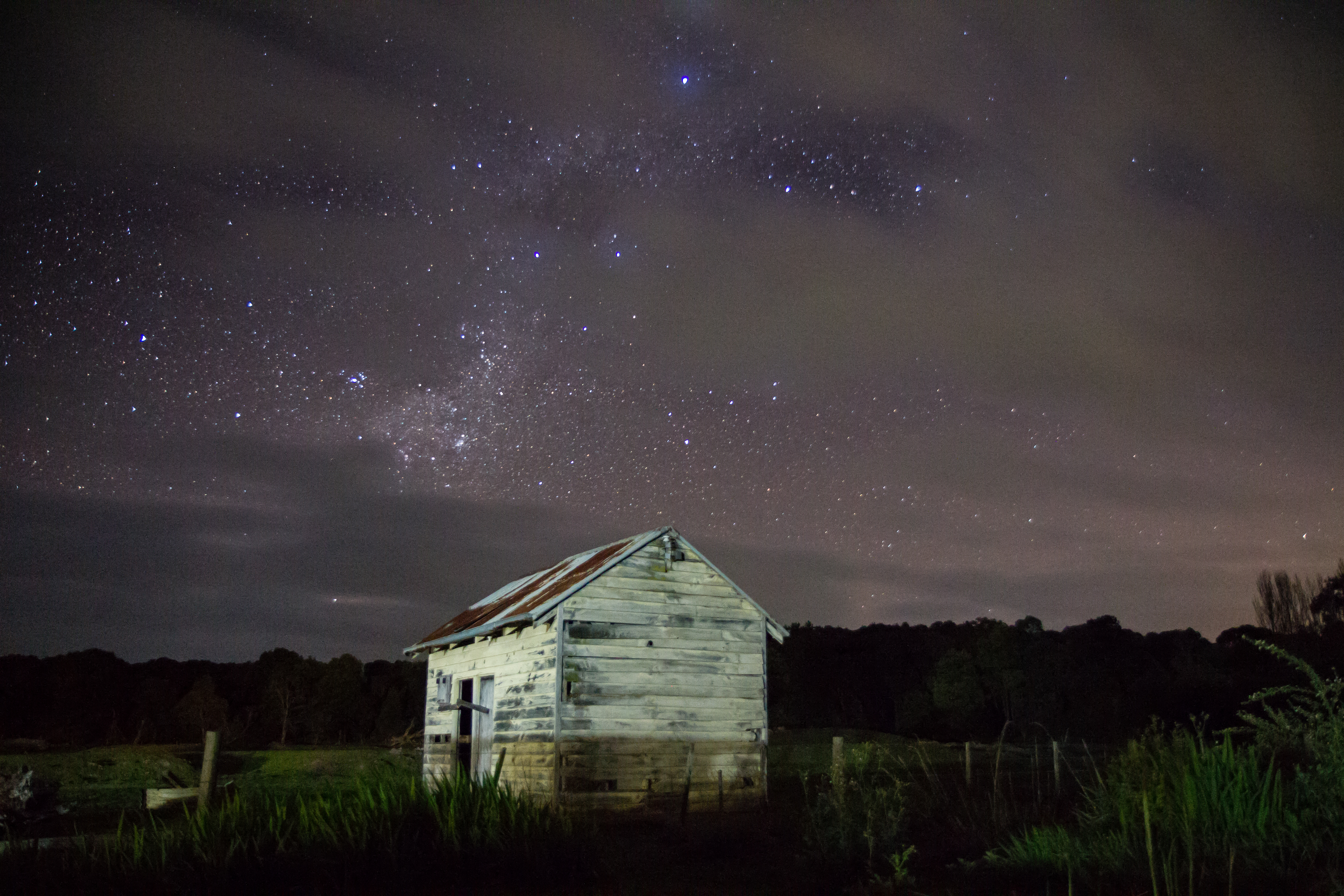 ISO 6400, 17mm, f2.8, 30 Seconds