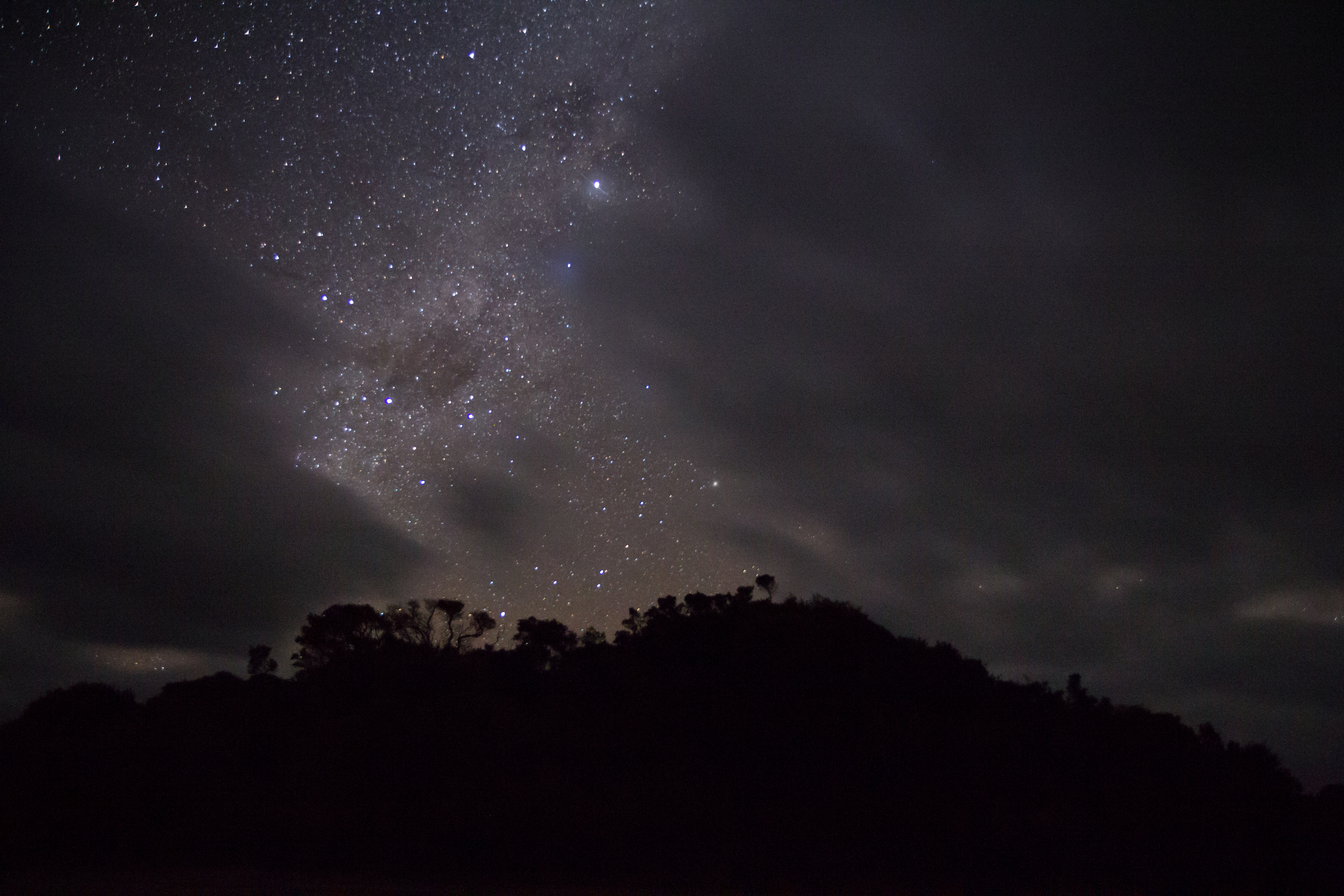 ISO 6400, 17mm, f2.8 30 seconds